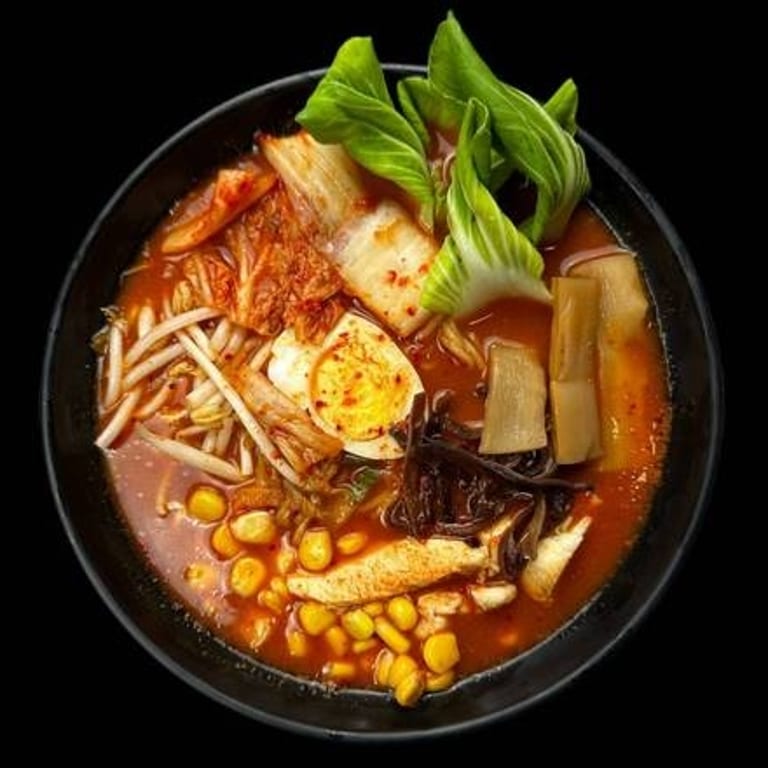 Savor our seafood ramen